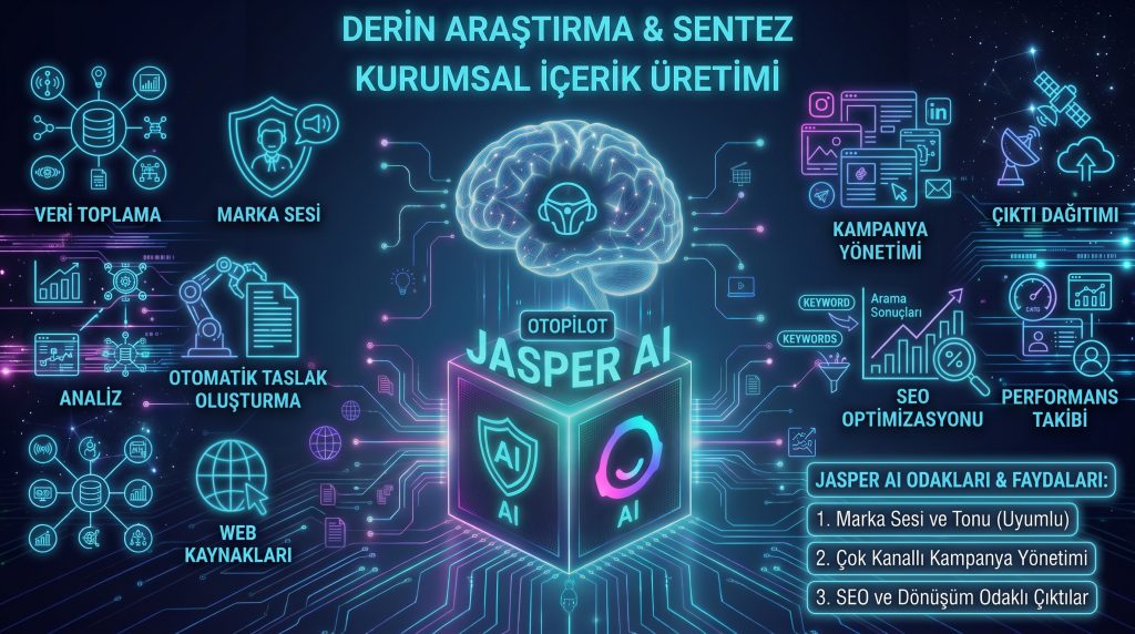Kurumsal İçerik Üretiminin Otopilotu: Jasper AI Nedir ve Kimler Kullanmalı?